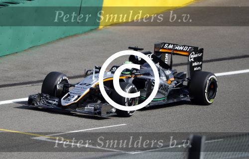 Francorchamps Spa 27 augustus 2016
F1 GP Spa Francorchamps. Sergio Perez