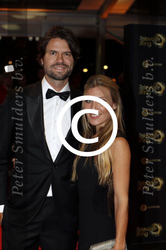 Amsterdam 13 oktober 2016
Televizierring 2016 in de heineken music Hall.
Simon Keizer met zijn vrouw