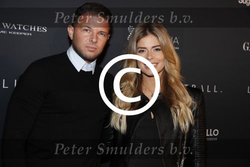 Halfweg 27 oktober 2016
Life after football LAF gala in the sugarfactory.
Stephanie Tency met vriend