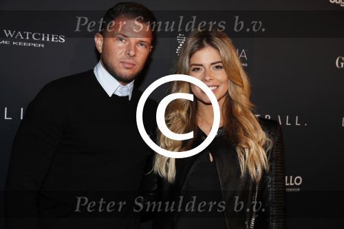 Halfweg 27 oktober 2016
Life after football LAF gala in the sugarfactory.
Stephanie Tency met vriend
