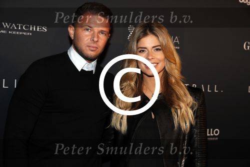 Halfweg 27 oktober 2016
Life after football LAF gala in the sugarfactory.
Stephanie Tency met vriend