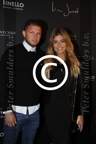 Halfweg 27 oktober 2016
Life after football LAF gala in the sugarfactory.
Stephanie Tency met vriend