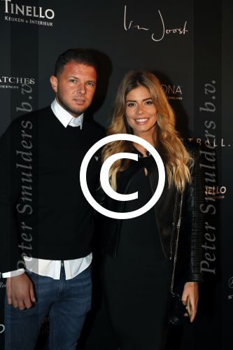 Halfweg 27 oktober 2016
Life after football LAF gala in the sugarfactory.
Stephanie Tency met vriend