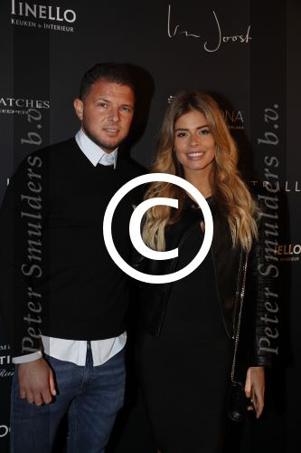 Halfweg 27 oktober 2016
Life after football LAF gala in the sugarfactory.
Stephanie Tency met vriend