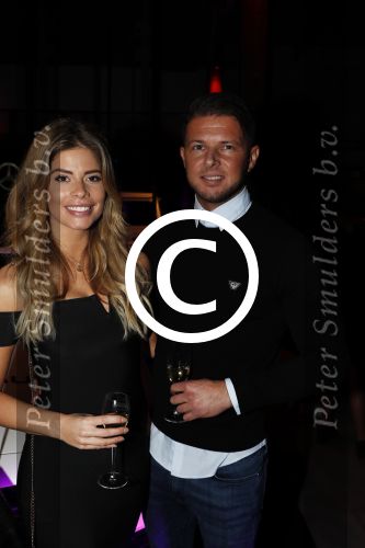 Halfweg 27 oktober 2016
Life after football LAF gala in the sugarfactory.
Stephanie Tency met vriend