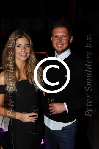 Halfweg 27 oktober 2016
Life after football LAF gala in the sugarfactory.
Stephanie Tency met vriend