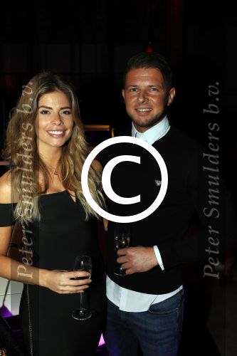Halfweg 27 oktober 2016
Life after football LAF gala in the sugarfactory.
Stephanie Tency met vriend