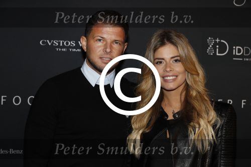 Halfweg 27 oktober 2016
Life after football LAF gala in the sugarfactory.
Stephanie Tency met vriend