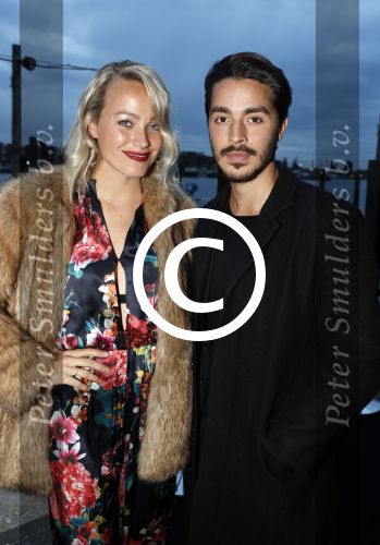 Amsterdam 8 oktober 2016
JFK Gala in the harbour club Amsterdam. Tess Milne met man