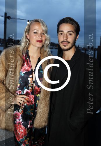 Amsterdam 8 oktober 2016
JFK Gala in the harbour club Amsterdam. Tess Milne met man