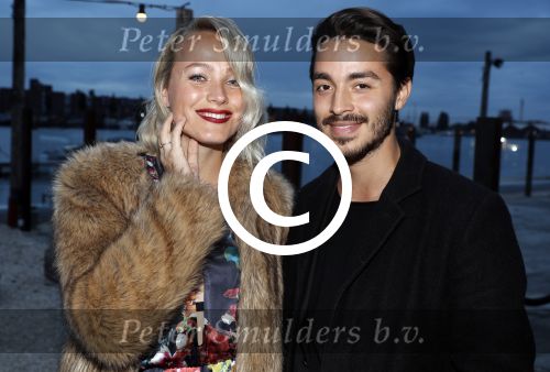 Amsterdam 8 oktober 2016
JFK Gala in the harbour club Amsterdam. Tess Milne met man