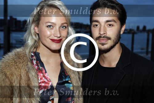 Amsterdam 8 oktober 2016
JFK Gala in the harbour club Amsterdam. Tess Milne met man