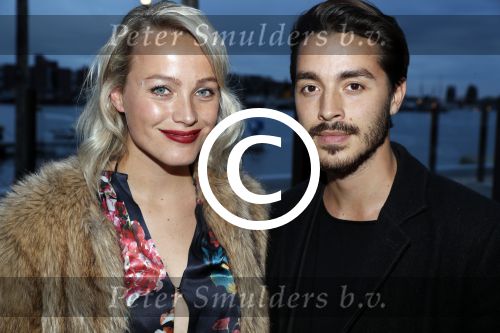 Amsterdam 8 oktober 2016
JFK Gala in the harbour club Amsterdam. Tess Milne met man