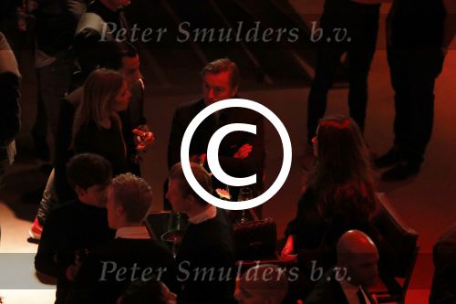 Halfweg 27 oktober 2016
Life after football LAF gala in the sugarfactory. Joelle Witschge met haar ouders Richard en Lia. Ook vriend Timor Steffens was erbij