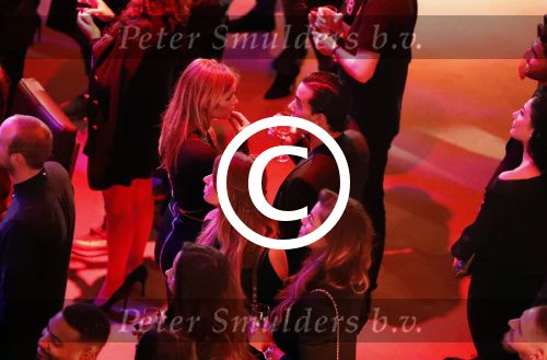 Halfweg 27 oktober 2016
Life after football LAF gala in the sugarfactory. Joelle Witschge met haar ouders Richard en Lia. Ook vriend Timor Steffens was erbij
