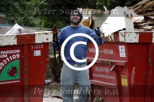 Bussum 13 oktober 2016
Xander de Buisonje werkt meer bij de verbouwing van zijn nieuwe huis.