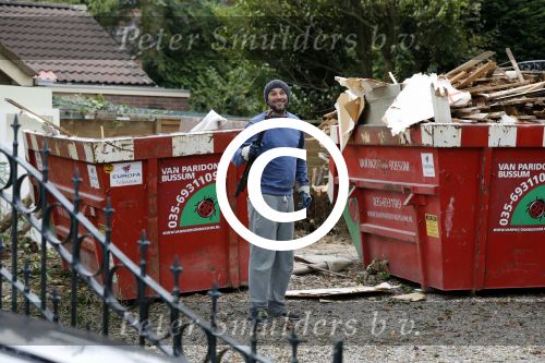 Bussum 13 oktober 2016
Xander de Buisonje werkt meer bij de verbouwing van zijn nieuwe huis.