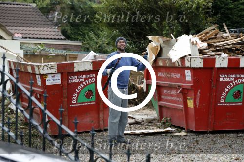 Bussum 13 oktober 2016
Xander de Buisonje werkt meer bij de verbouwing van zijn nieuwe huis.