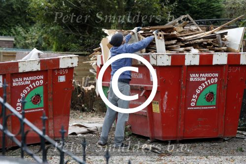 Bussum 13 oktober 2016
Xander de Buisonje werkt meer bij de verbouwing van zijn nieuwe huis.