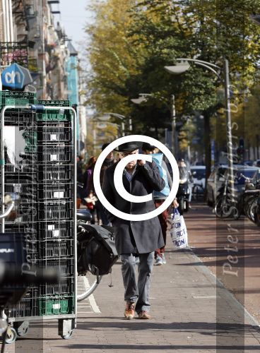 Amsterdam 23 oktober 2016
Youp v t Hek doet boodschappen bij Albert Heyn AH