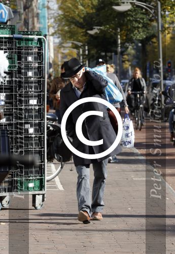 Amsterdam 23 oktober 2016
Youp v t Hek doet boodschappen bij Albert Heyn AH
