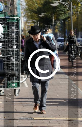 Amsterdam 23 oktober 2016
Youp v t Hek doet boodschappen bij Albert Heyn AH