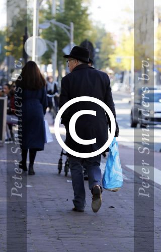 Amsterdam 23 oktober 2016
Youp v t Hek doet boodschappen bij Albert Heyn AH