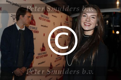 Rotterdam 16 oktober 2016
Premiere Jandino Asporaat met van je familie moet je het hebben in het oude Luxor. maan met links haar/een  vriend