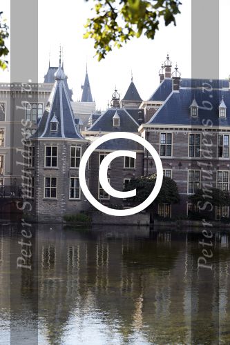 Den Haag 25 augustus 2016
Binnenhof het torentje en de hofvijver in Den Haag.