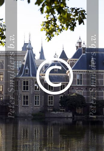 Den Haag 25 augustus 2016
Binnenhof het torentje en de hofvijver in Den Haag.