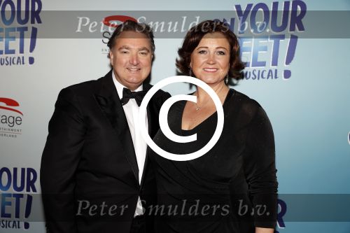 Utrecht 29 oktober 2017
Premiere on your feet in beatrixtheater in Utrecht.  Erwin van Lambaart met vrouw