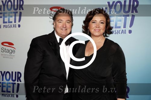 Utrecht 29 oktober 2017
Premiere on your feet in beatrixtheater in Utrecht.  Erwin van Lambaart met vrouw