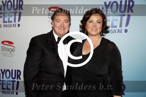 Utrecht 29 oktober 2017
Premiere on your feet in beatrixtheater in Utrecht.  Erwin van Lambaart met vrouw