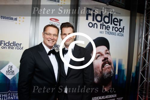 Amsterdam 5 november 2017
Premiere Fiddler on the Roof in het nieuwe de la mar theater. 
Albert Verlinde met een vriend