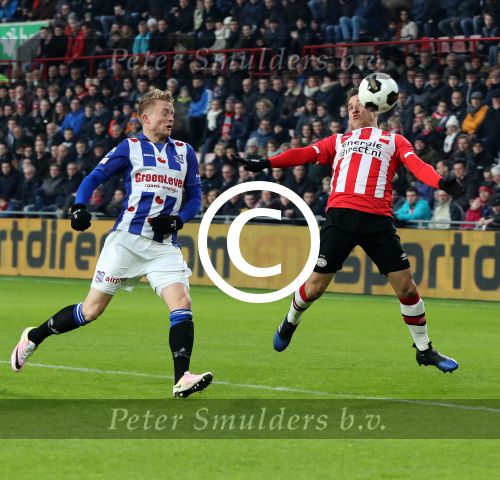 Eindhoven, 22 Januari 2017 Kompetitiewedstrijd PSV-SC Heerenveen, eindstand 4-3