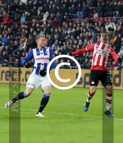 Eindhoven, 22 Januari 2017 Kompetitiewedstrijd PSV-SC Heerenveen, eindstand 4-3