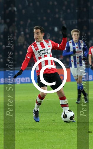 Eindhoven, 22 Januari 2017 Kompetitiewedstrijd PSV-SC Heerenveen, eindstand 4-3