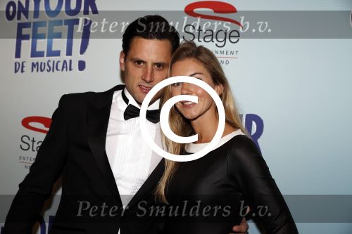 Utrecht 29 oktober 2017
Premiere on your feet in beatrixtheater in Utrecht. Anouk Hogendijk met vriend