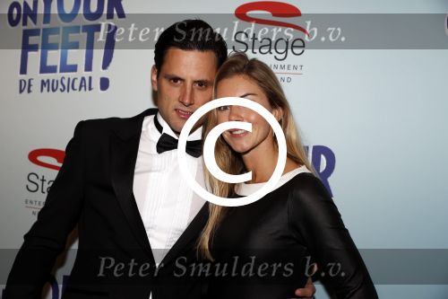 Utrecht 29 oktober 2017
Premiere on your feet in beatrixtheater in Utrecht. Anouk Hogendijk met vriend