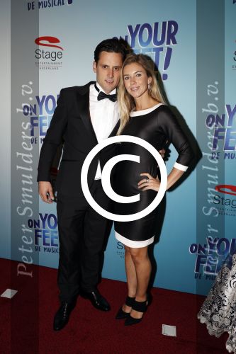 Utrecht 29 oktober 2017
Premiere on your feet in beatrixtheater in Utrecht. Anouk Hogendijk met vriend