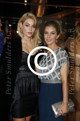 Amsterdam 12 oktober 2017 
Uitreiking televizierring in het afas live theater. Joelle Witschge en Anouk Hoogendijk