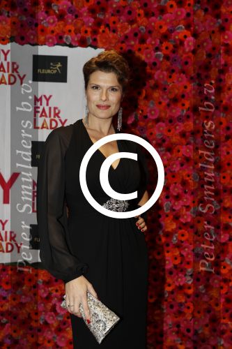 Amsterdam 6 november 2017 
Premiere my fair lady in carre. Anouk v Nes
