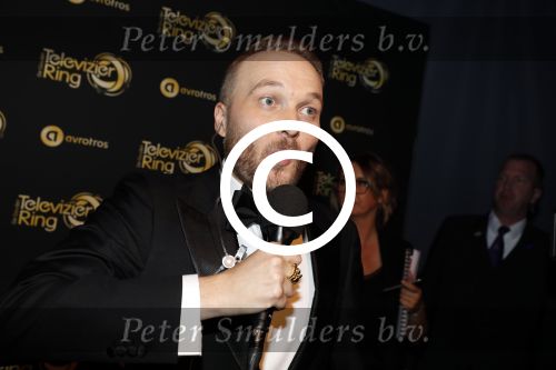 Amsterdam 12 oktober 2017 
Uitreiking televizierring in het afas live theater. Arjen Lubach