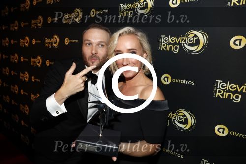 Amsterdam 12 oktober 2017 
Uitreiking televizierring in het afas live theater. Arjen Lubach