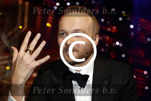 Amsterdam 12 oktober 2017 
Uitreiking televizierring in het afas live theater. Arjen Lubach