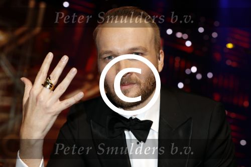 Amsterdam 12 oktober 2017 
Uitreiking televizierring in het afas live theater. Arjen Lubach
