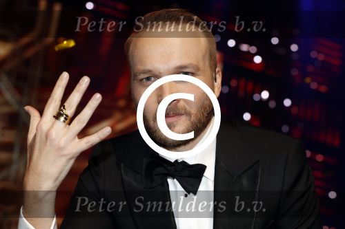 Amsterdam 12 oktober 2017 
Uitreiking televizierring in het afas live theater. Arjen Lubach