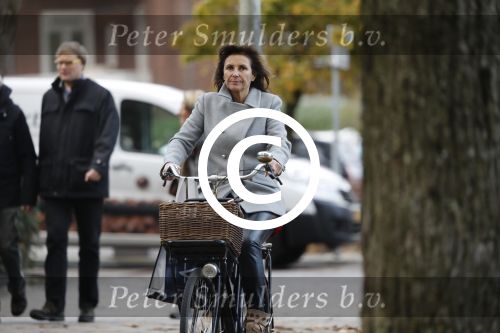 Amsterdam 6 november 2017  
Astrid Joosten op de fiets