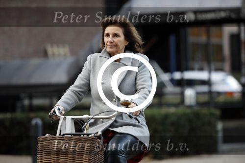 Amsterdam 6 november 2017  
Astrid Joosten op de fiets