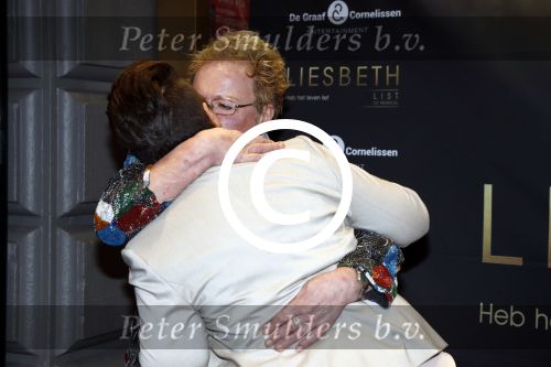 Amsterdam 2 oktober 2017
Premiere Liesbeth List de musical in Carre. Astrid Nijgh met partner
